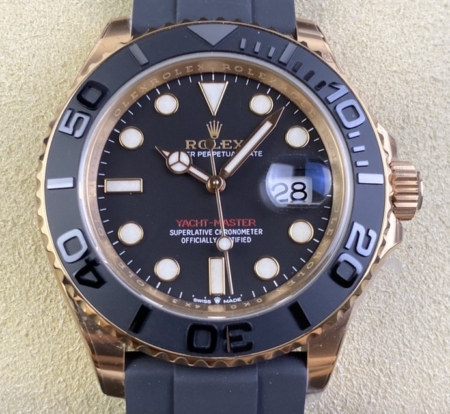 Clean Factory Rolex Yacht Master 116655-Oysterflex Bracelet Replica Watches