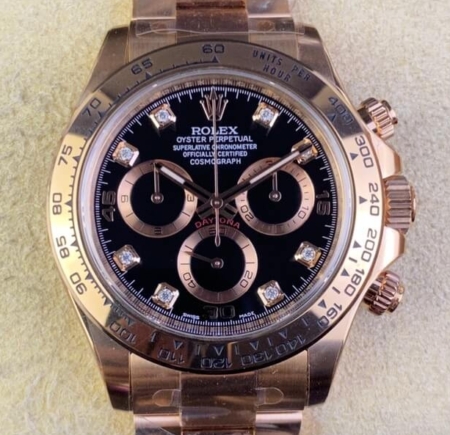 Clean Factory Watches Rolex Cosmograph Daytona M116505-0015 Rose Gold