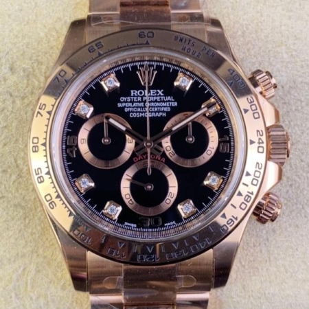 Clean Factory Watches Rolex Cosmograph Daytona M116505-0015 Rose Gold
