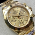 BT Factory Rolex Cosmograph Daytona M116508-0003 Gold Watches