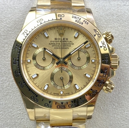 BT Factory Rolex Cosmograph Daytona M116508-0003 Gold Watches