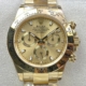 BT Factory Rolex Cosmograph Daytona M116508-0003 Gold Watches