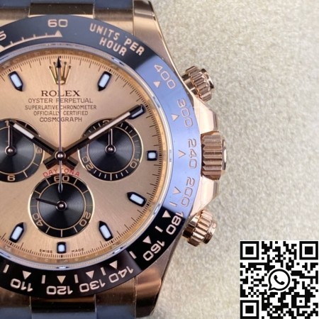 Clean Factory Rolex Cosmograph Daytona M116515LN-0018 Rose Gold Watch