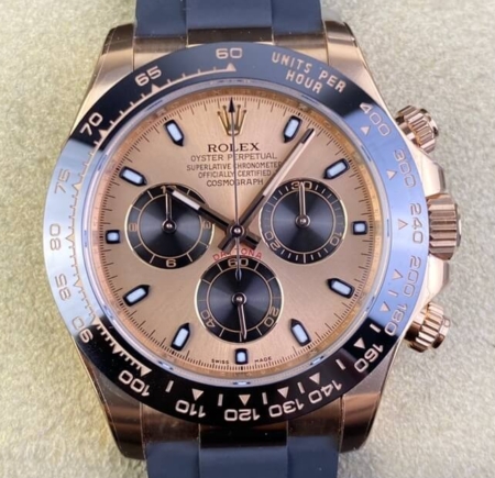 Clean Factory Rolex Cosmograph Daytona M116515LN-0018 Rose Gold Watch