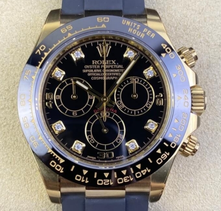 Clean Factory Rolex Cosmograph Daytona M116518LN-0046 Gold Watch