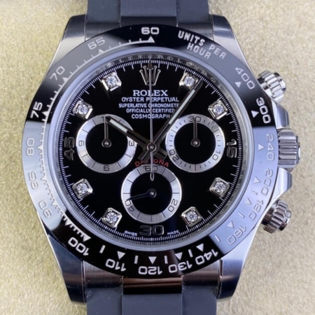 Clean Factory Best Rolex Cosmograph Daytona M116519LN-0025 Black Dial