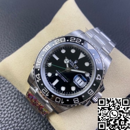 Clean Factory Rolex GMT Master II 116710LN-0001 Replica 3186