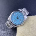 Clean Factory Replica Rolex Oyster Perpetual M124300-0006 Tiffany Blue Dial Size 41 mm