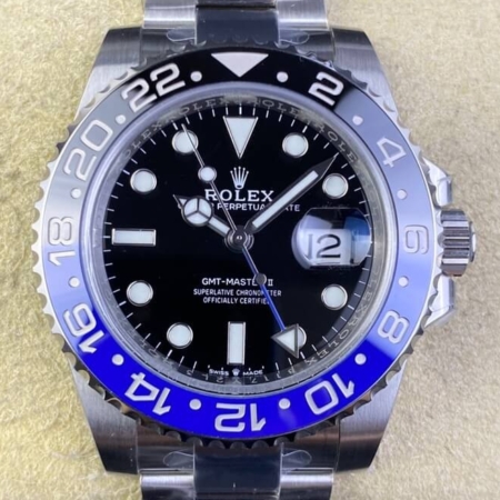 Clean Factory Rolex GMT Master II M126710BLNR-0003 Batman 3285