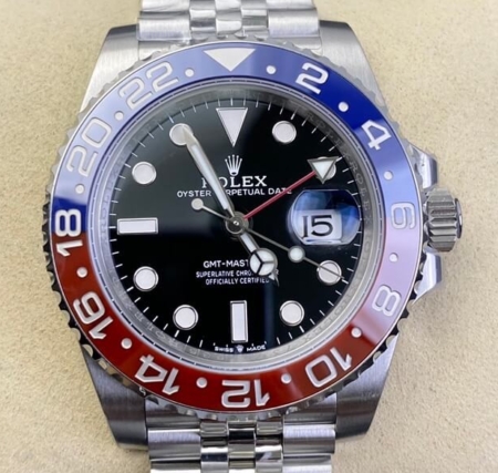 Clean Factory Replica Rolex GMT Master II M126710BLRO-0001 Coke Ring 318