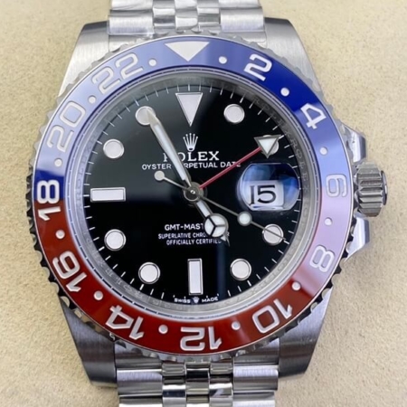 Clean Factory Replica Rolex GMT Master II M126710BLRO-0001 Coke Ring 318