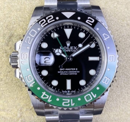 Clean Factory Rolex GMT Master II M126720VTNR-0001 Sprite Replica