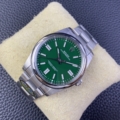 Clean Factory Replica Rolex Oyster Perpetual 124300-0005 Green Dial Size 41mm