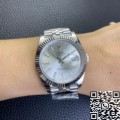 Clean Factory Replica Rolex Datejust M126334-0004 Silver Dial