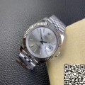 Clean Factory Replica Rolex Datejust M126334-0004 Silver Dial