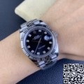 Clean Factory Replica Rolex Datejust M126334-0012 Black Dial