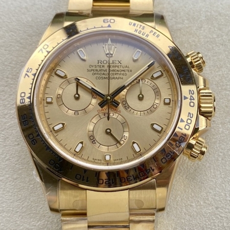 Clean Factory Best Rolex Cosmograph Daytona M116508-0003 Gold Dial Watch