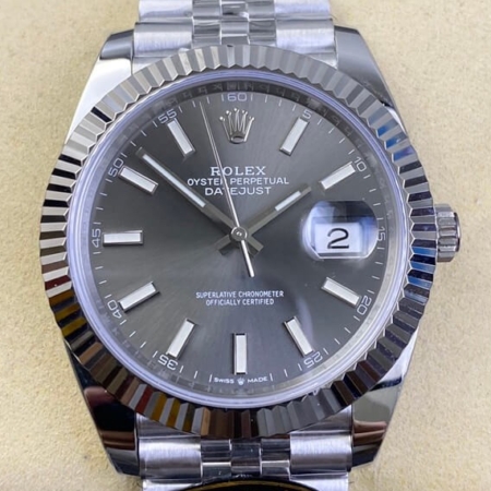 Clean Factory Rolex Datejust M126334-0014 Grey Dial Replica