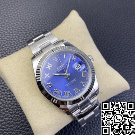 Clean Factory Replica Rolex Datejust M126334-0025 Blue Dial