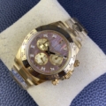 Clean factory VIP Upgrade dial Rolex Cosmograph Daytona m116508-0011 black panda dial Watch