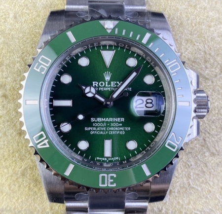 Clean Factory Replica Rolex Submariner 116610LV-0002 Size 40mm