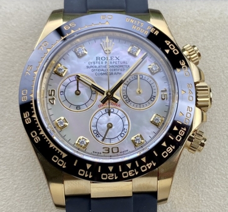 Clean Factory Replica Rolex Cosmograph Daytona 116518LN-0037 Mother Of Pearl Dial