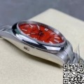 Clean Factory Rolex Oyster Perpetual M124300-0007 Coral Red Dial Size 41mm