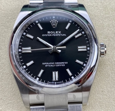 Clean Factory Replica - Rolex Oyster Perpetual M124300-0002