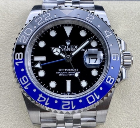 C+ Factory Replica Rolex GMT Master II M126710BLNR-0002 3285 Series