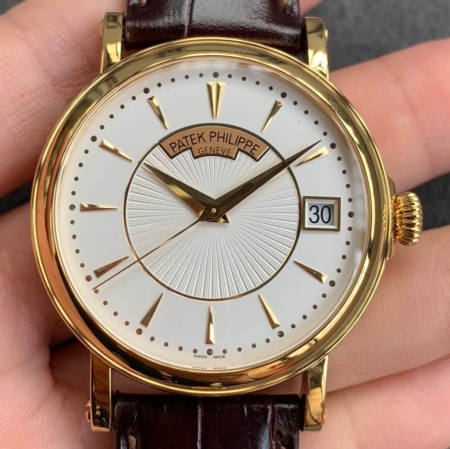 ZF Factory Patek Philippe Calatrava 5153J-001 Gold Watch Replica