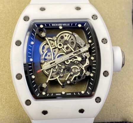 ZF Factory Richard Mille RM055 White Ceramic Watch