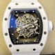 ZF Factory Richard Mille RM055 White Ceramic Watch