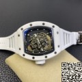 ZF Factory Richard Mille RM055 White Ceramic Watch