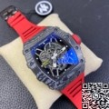 ZF Factory Best Richard Mille RM35-02 V3 Red Rubber Strap Replica