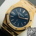 ZF Factory Audemars Piguet Royal Oak 15202 Rose Gold Blue Dial Replicas