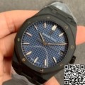 ZF Factory AP Royal Oak 15500 DLC Blue Dial Replica Watches