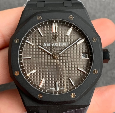 ZF Factory Audemars Piguet Royal Oak 15500 DLC Grey Dial Replicas