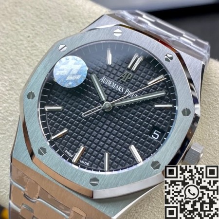 ZF Factory AP Royal Oak 15500ST Black Dial Replica Watch