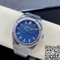 ZF Factory AP Royal Oak 15500 Blue Dial Replica Watches