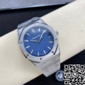 ZF Factory AP Royal Oak 15500 Blue Dial Replica Watches