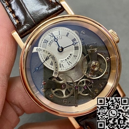 ZF Replica Breguet Tradition 7097BR/G1/9WU Rose Gold Watch