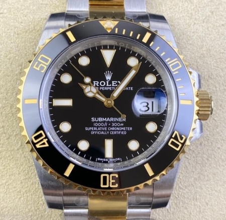 Clean Factory Rolex Submariner 116613LN-0001 Replica Watch