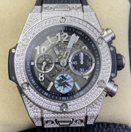 ZF Factory Hublot BIG BANG Unico 421.NX.1170.RX.1704 Diamond Bezel