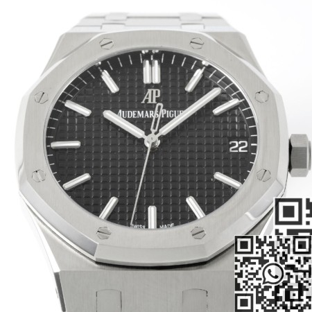 APS Factory Fake AP Watch Royal Oak 15500ST.OO.1220ST.03 Black Dial