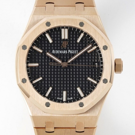 APS Factory Fake AP Royal Oak 15500OR.OO.1220OR.01 Rose Gold Watch