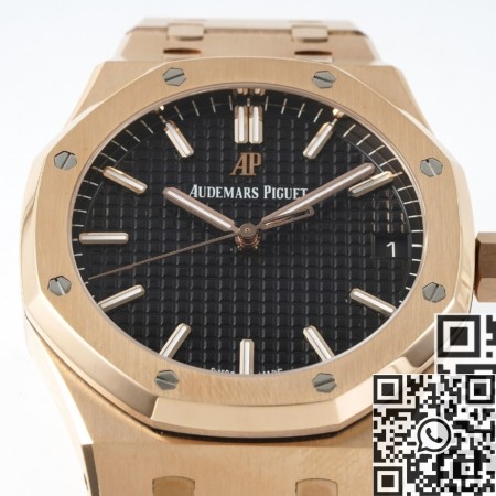 APS Factory Fake AP Royal Oak 15500OR.OO.1220OR.01 Rose Gold Watch