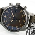 APS Factory IWC Pilot IW389002 Dark Gray Dial Watch