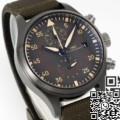 APS Factory IWC Pilot IW389002 Dark Gray Dial Watch