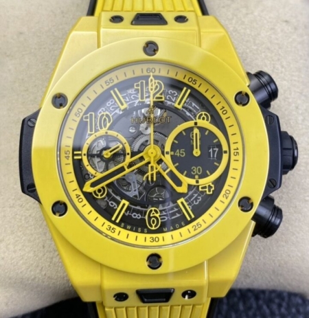 BBF Factory Hublot Big Bang Replica Unico 441.CY.471Y.RX Yellow Ceramics