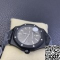 ZF Factory Audemars Piguet Royal Oak 15400 DLC Version Grey Dial Watch